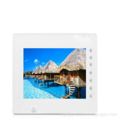 7-inch Digital Photo Frame with Motion Sensor, Supports 1,080P, Easy to Fix on All Display Shelf
